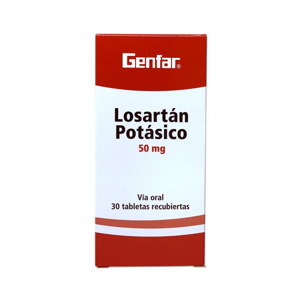 LOSARTAN-50MG-30-TABLETAS-GENFAR