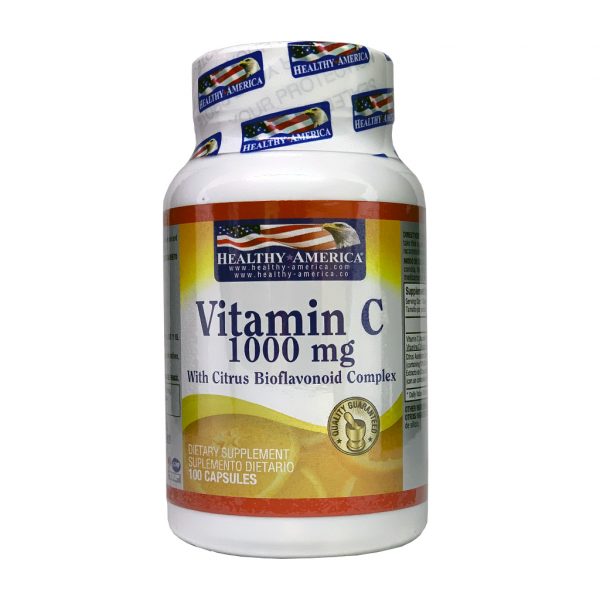 VITAMINA C 1000 MG WITH CITRUS BIOFLAVONOID 100 CAPSULAS HEALTHY
