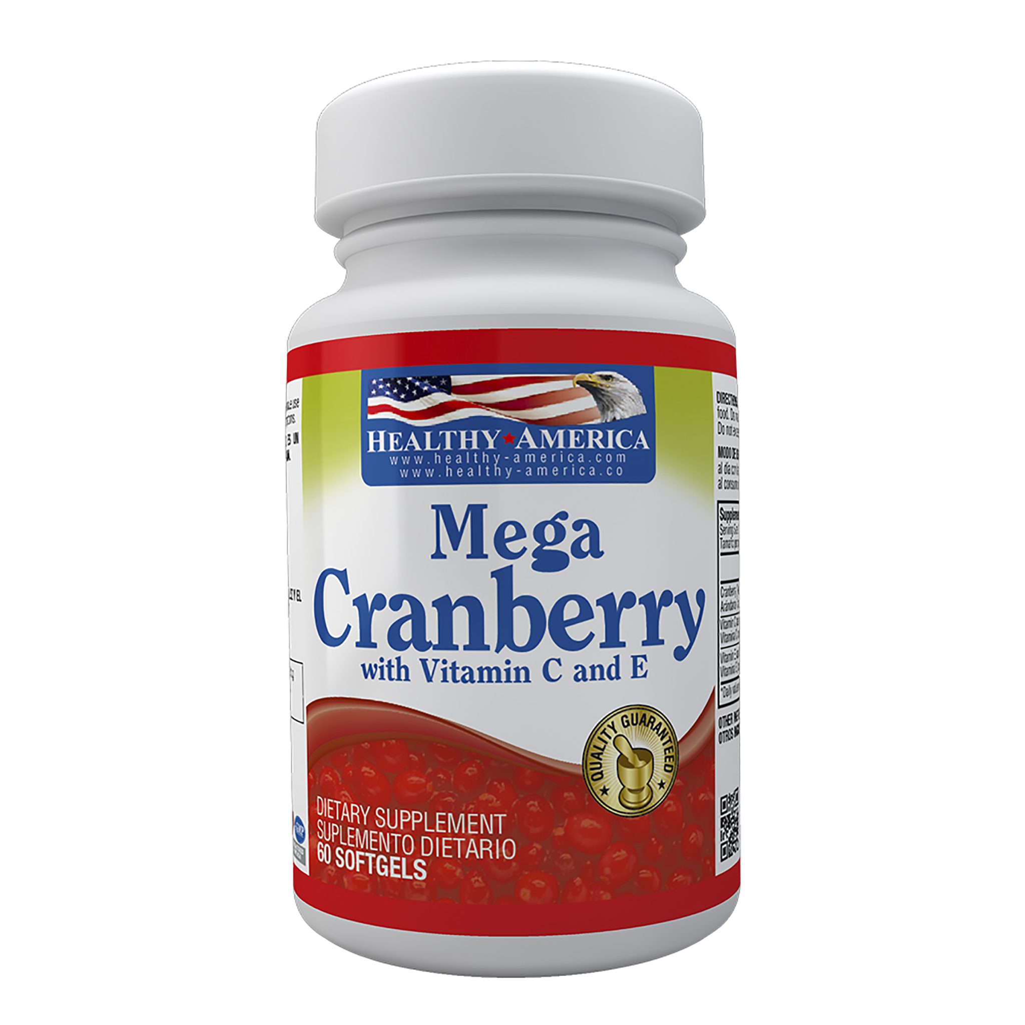 MEGA CRANBERRY HEALTHY 60 Softgels