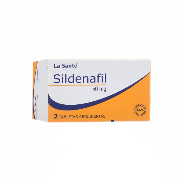 SILDENAFIL 50 MG 2 TABLETAS LA SANTE