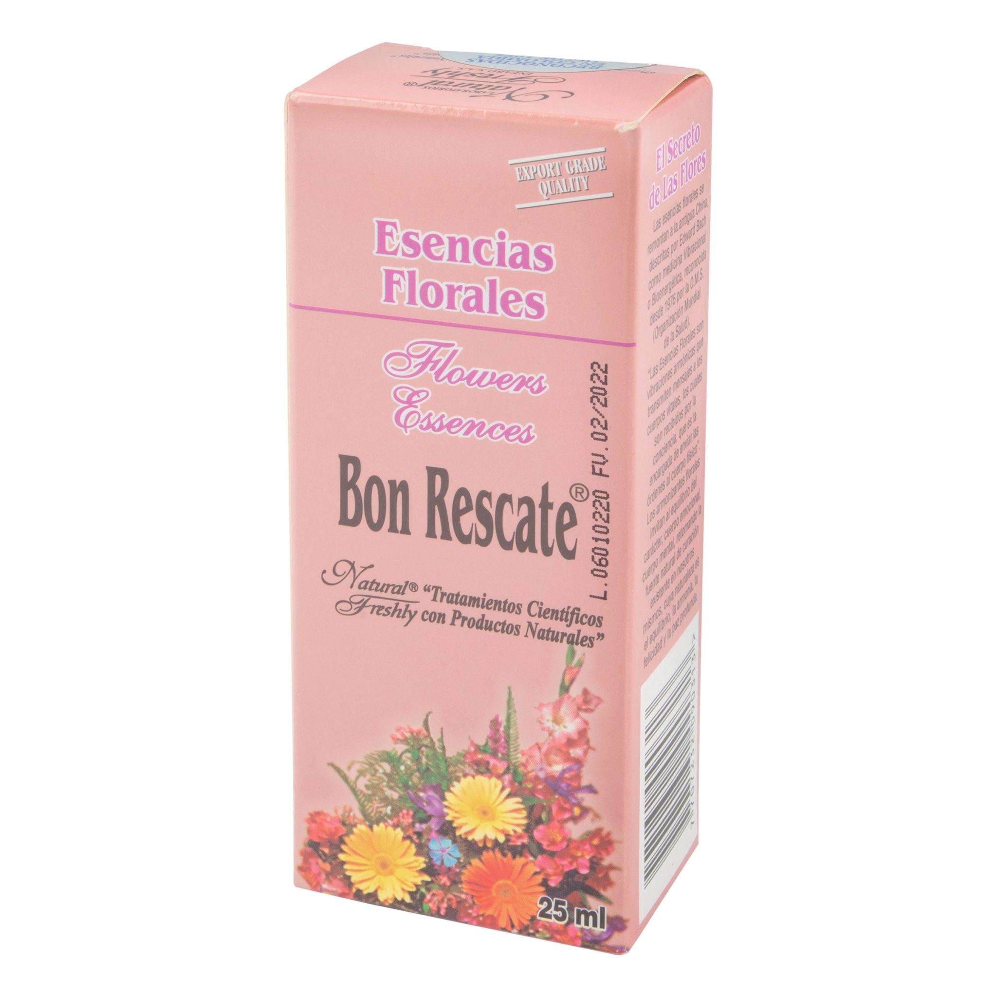 BON RESCATE ESENCIAL FLORAL 25 ML NATURAL FRESLY Línea Vital Droguería