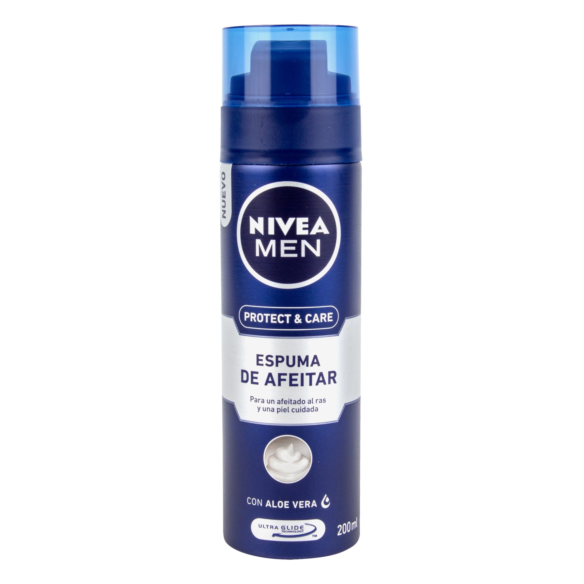 ESPUMA AFEITAR NIVEA MEN PROTECCION ALOE VERA 200ML Línea Vital Droguería ESPUMA AFEITAR NIVEA MEN PROTECCION ALOE VERA 200ML Línea Vital Droguería