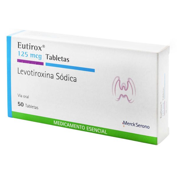 EUTIROX 125 MCG 50 TABLETAS