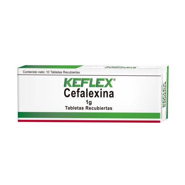 KEFLEX 1 GR 10 TABLETAS