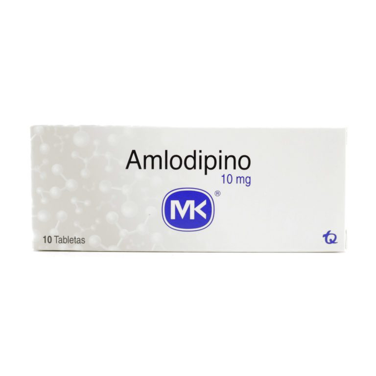 AMLODIPINO 10 MG CAJA 10 TABLETAS MK Línea Vital Droguería 1699