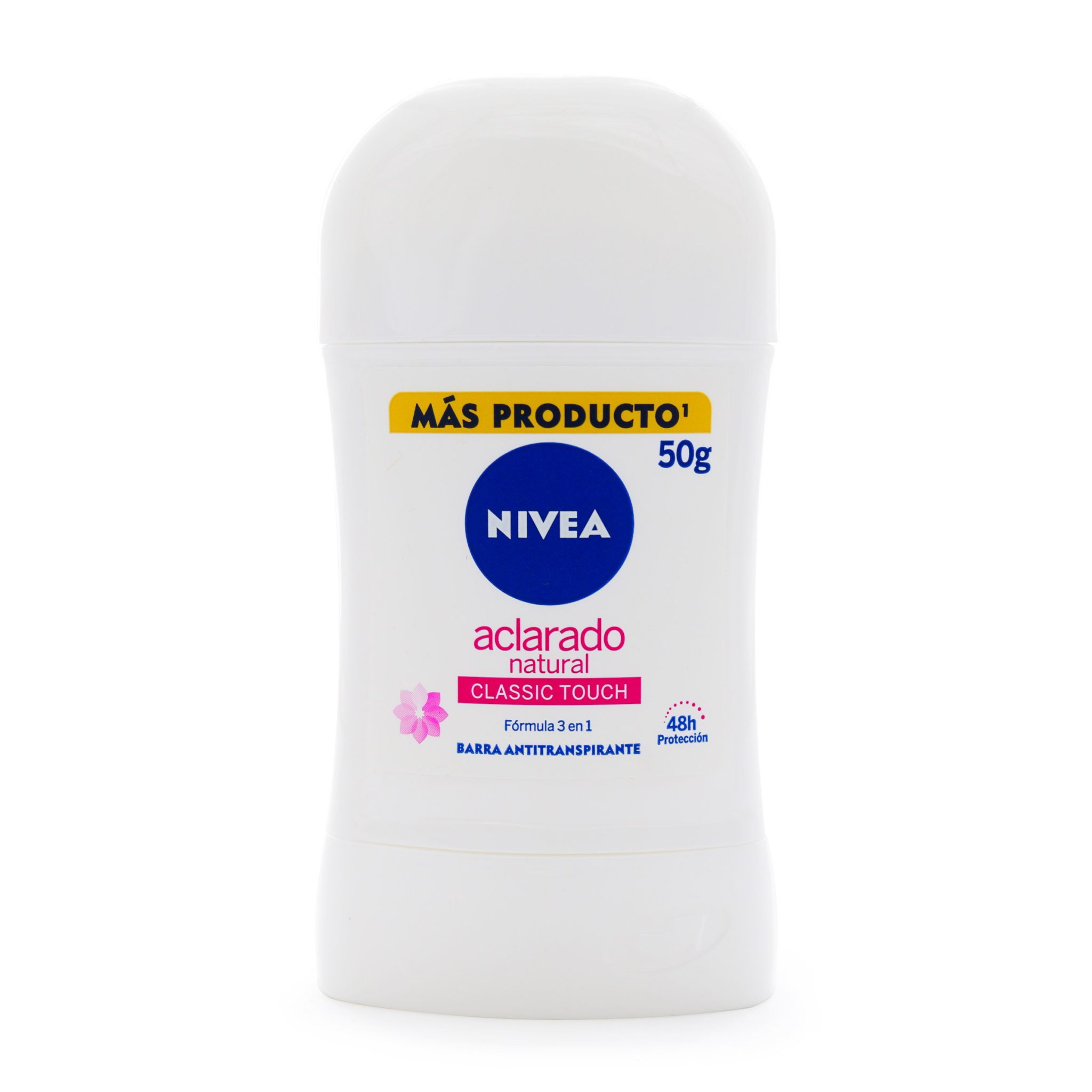 DESODORANTE NIVEA BARRA ACLARADO NATURAL GR Línea Vital Droguería