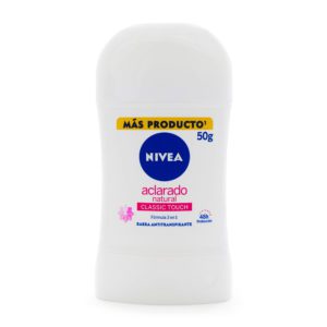 DESODORANTE NIVEA BARRA ACLARADO NATURAL 50GR