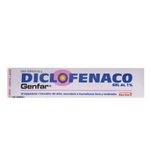 DICLOFENACO GEL AL 1% 50 GR GENFAR