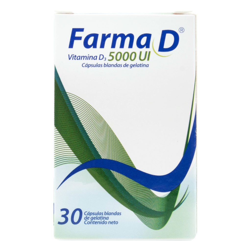 Farma d 5000 ui 30 capsulas l nea vital droguer a 23163