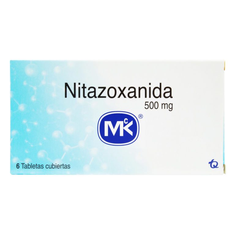 Nitazoxanida Mg Tabletas Mk L Nea Vital Droguer A