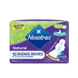 TOALLA NOSOTRAS BUENAS NOCHES 10 UNIDADES