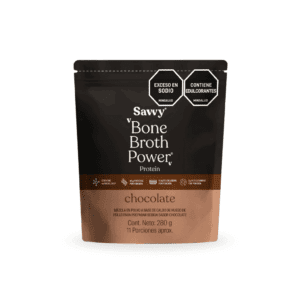 BONE BROTH POWER PROTEIN CHOCOLATE 280 GR 11 PORCIONES