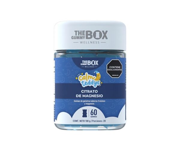CALM TEDDYS CITRATO DE MAGNESIUM 60 CAPSULAS GUMMY