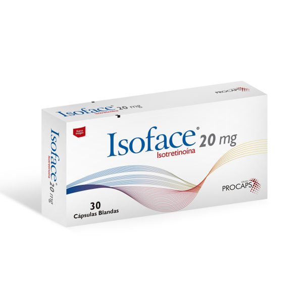 ISOFACE 20 MG 30 CAPSULAS
