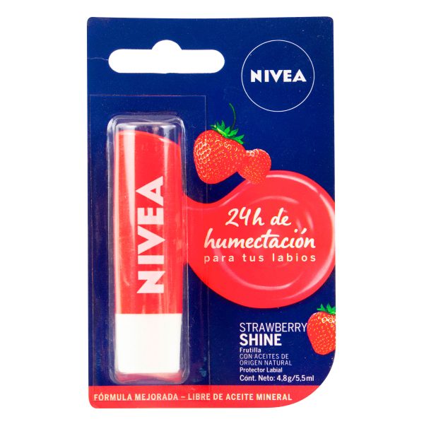 PROTECTOR LABIAL NIVEA FRUTY FRESA -MANGO