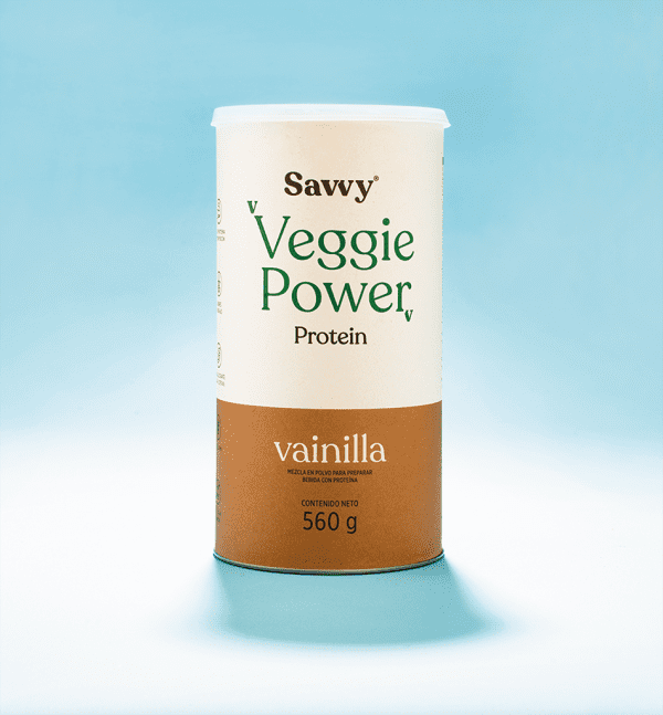 VEGGIE POWER PROTEIN TARRO 560 GRAMOS SAVVY